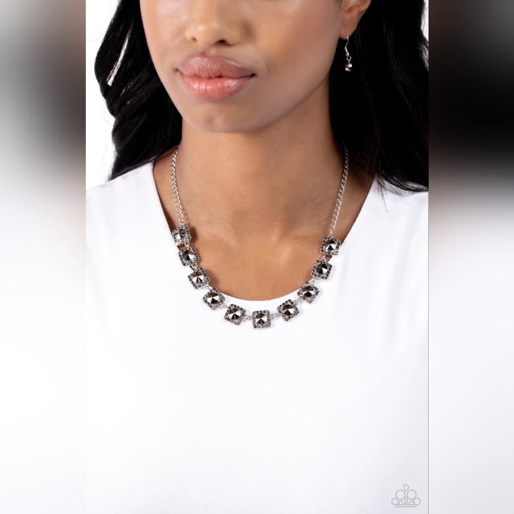 Jump Square Necklace